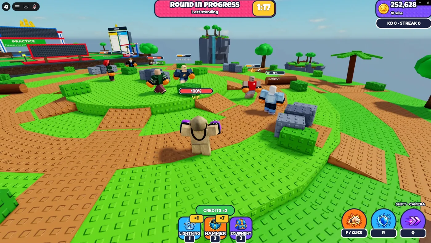 Everyone Must Fall last standing arena gameplay